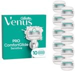 Gillette Venus Pro ComfortGlide Sensitive 10er