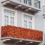 Balkonsichtschutz, Sichtschutz Windschutz Verkleidung f&uuml;r Balkon Terrasse Zaun...