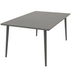 DEGAMO Tisch DENVER 100x160cm, Metall grau