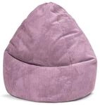 Sitzsack BeanBag Shara XXL - 300 Liter in Cord-Optik Lila