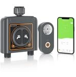 Brandson Wifi Bew&auml;sserungsuhr, automatische Gartenbew&auml;sserung,...
