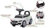 JAMARA Rutscher Mercedes-Benz C-Class wei&szlig; 2in1