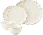 Seltmann Weiden Basic-Set Savona Goldlinie 6er Set