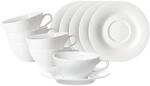 Ritzenhoff & Breker Teetassen mit Untertassen Ostfriese 100 ml 6er Set