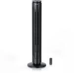 Brandson Turmventilator mit Fernbedienung, 40 W, Aromafach, Oszillation, 3 Modi,