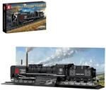 Reobrix 66801 Dampflokomotive Klemmbaustein Zugmodell 1546 Teile ab 14
