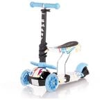 Lorelli Kinderroller Laufrad 2 in 1 Smart PU R&auml;der leuchten klappbar verstellbar