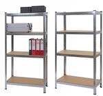 2er-Set Schwerlastregal MCW-D67, Werkstattregal Steckregal, 160x80x40cm,...
