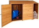 Ger&auml;teschuppen MCW-J75, Ger&auml;teschrank Ger&auml;tehaus, Holz gebeizt...