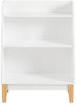 SoBuy Kinderregal mit 3 F&auml;chern Wei&szlig; 60x25x80,5cm Funktional