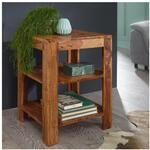 FineBuy Standregal 44 x 60 x 44 cm Sheesham Holz Beistelltisch Ablagetisch Regal