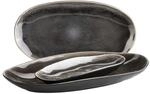 M&auml;ser Plattenset, Keramik Niara Organic Braun / Schwarz