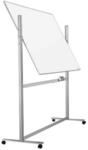 magnetoplan ferroscript-Schreibtafel mobil, drehbar - 1800 x 1200 mm