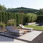 Gastronomie Holz-Sonnenschirm MCW-C57b, Gartenschirm, Polyester/Holz 29kg,...