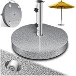 KESSER&reg; Granit Sonnenschirmst&auml;nder mit Edelstahlrohr, Hochwertiger Schirmst&auml;nder