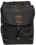 Fahrrad-Doppelpacktasche Vigo Double, schwarz-orange