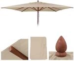 Ersatz-Bezug f&uuml;r Gastronomie Holz-Sonnenschirm MCW-C57b, Sonnenschirmbezug,...