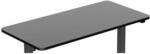 Tischplatte 140x70 cm schwarz