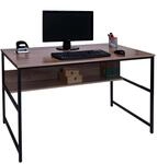 Schreibtisch MCW-K80, B&uuml;rotisch Computertisch Arbeitstisch Ablage, Metall MDF