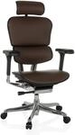 hjh OFFICE Luxus Chefsessel ERGOHUMAN GEN2 Leder mit Armlehnen...
