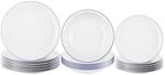 Seltmann Weiden Teller-Set Compact Blaurand 18er Set