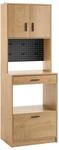SoBuy Sideboard mit 2 Schubladen Holzfarbe 60x40x170,3cm Modern