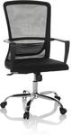 hjh OFFICE Home Office B&uuml;rostuhl STAR-TEC S Stoff / Netzstoff mit Armlehnen