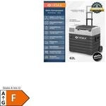 VESKA Kompressor K&uuml;hlbox elektrisch, Gefriertruhe mit APP-Steuerung - 62l...