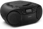 Philips TAZ2500/10 Radiorekorder mit CD-Spieler und Kassettendeck (mit CD, Bluetooth,