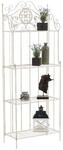 CLP Pflanzenregal Metall klappbar Flora, Blumenregal 4 Ebenen, Standregal im