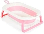 Cangaroo faltbare Babybadewanne Terra Digitalthermometer 87 cm lang Wasserablauf rosa