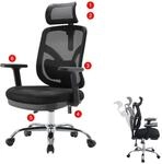 SIHOO B&uuml;rostuhl Schreibtischstuhl, ergonomisch, verstellbare Lordosenst&uuml;tze...