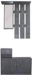 HTI-Living Garderobenpaneel mit Schuhschrank Thekla Beton