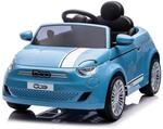 Chipolino Kinder Elektroauto Fiat 500 Fernbedienung, Sicherheitsgurt, MP3, USB