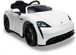 INJUSA Porsche Taycan 12V Elektroauto f&uuml;r Kinder ab 3 Jahren &ndash; Luxus...