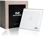 MCO Home Glas Wandschalter (1 Taste) (wei&szlig;)