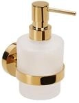 Brillantbad BILLO Seifenspender MINI Messing Gold poliert Milchglas 100x75x145...