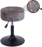 Hocker MCW-C22, Sitzhocker Schminkhocker, h&ouml;henverstellbar drehbar &Oslash; 37cm...