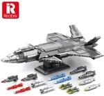 Reobrix 33025 J-20 Kampfjet Klemmbaustein Flugzeug 1911 Teile ab 14