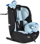 Moni Kindersitz i-Size i-Safe (76-150cm) Isofix, Top Tether, 13-fach verstellbar blau