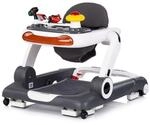Chipolino Lauflernhilfe little Explorer 4 in 1 Laulernwagen Musik Stopper R&auml;der grau