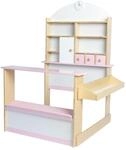 Coemo Kaufladen Lilly Holz Rosa Kaufmannsladen Supermarkt