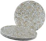 CreaTable - 24693 Stone Collection Siena, Pizzateller 4-tlg