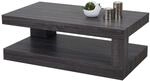 Couchtisch MCW-A32, Wohnzimmertisch, 3D-Struktur, 40x110x60cm ~ schwarze Eicheoptik