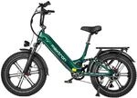 Maxtron Camel, Off-road E-Bike, Full-Power, 20" Zoll, gr&uuml;n