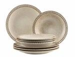 M&auml;ser Teller Set, Steinzeug Ida