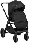 Kikkaboo Kinderwagen Tiffany 2 in 1 Babywanne, Sportsitz, Wickeltasche, PU-R&auml;der