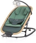 Chipolino Babywippe Senso Holzoptik Spielbogen Kopfst&uuml;tze 3-Punkt-Gurt faltbar...