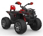 Moni Kinder Elektroquad Majestic QLS-3288 Buggy, Musikfunktion, Scheinwerfer rot