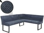 Eckbank MCW-O81, Esszimmerbank Bank, &Ouml;ko-Tex (310g/m&sup2;) Chenille Stoff/Textil...